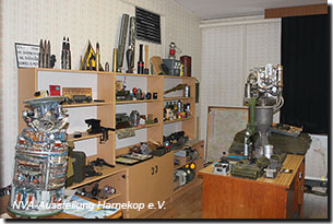 Ausstellungsraum Technik, Bewaffnung und Ausrüstung